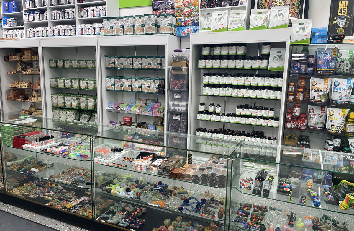 Inside The Melting Clock store on North Broadway in Rochester, Minnesota