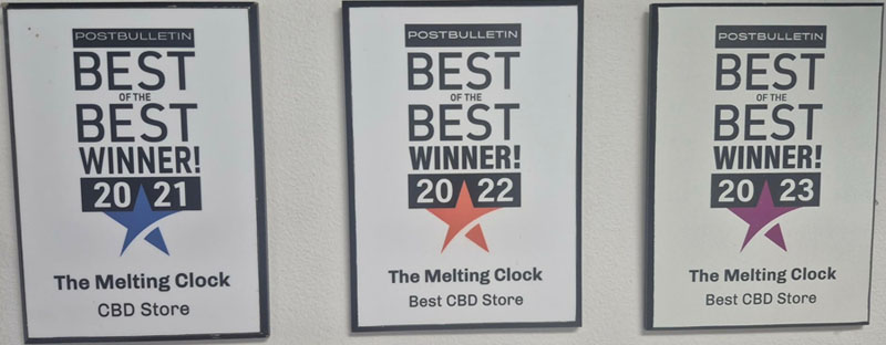 Voted Best CBD Store in Rochester 2021 award